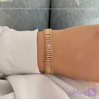 دستبند بافت تراش دار ژوپینگ