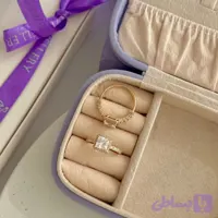 انگشتر پرنسسی نگین‌دار ژوپینگ