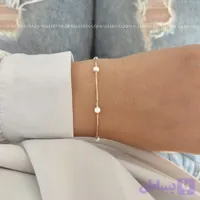 دستبند ماری میناکاری سفید ژوپینگ