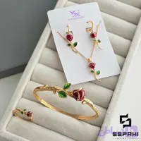 سرویس کامل گل رز قرمز