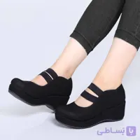 کفش دوبند کش لژدار  دخترانه وزنانه _کد ۶۷