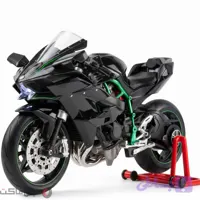 ماکت موتور Kawasaki Ninja H2R مقیاس 1:9 دودزا و استارتی