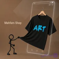 تیشرت دخترانه طرح ART