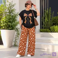 ست تیشرت گتر دار و شلوار دمپا