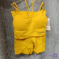 ست نیمتنه شورتک سیملس مدل تاپی