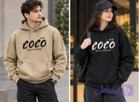 هودی اسپورت لش مردانه زنانه داخل کرکدار coco