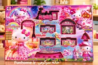 قطار هلو کیتی باتری‌خور مدل Funny Train