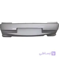 سپر عقب پراید 132نقره ای