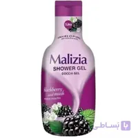 شامپو بدن مالیزیا Malizia mora با رایحه بلک بری و تمشک اصل ایتالیا 1000 میل