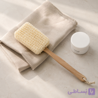 لیف حمام دسته‌دار کنفی  sh738