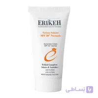 کرم ضدآفتاب رنگی اریکه برای پوست های نرمال و خشک ۵۰ میل