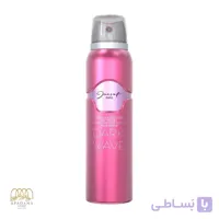 اسپری بدن زنانه ژک ساف مدل Dark Wave حجم 150 میل