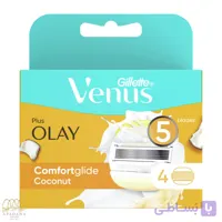 تیغ یدک خودتراش زنانه ژیلت ونوس مدل Olay Plus بسته 4 عددی