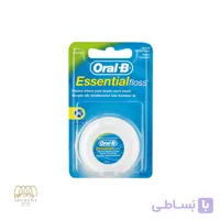 نخ دندان نعنایی اورال بی مدل Essential floss طول 50 متر