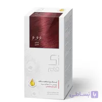 کیت رنگ مو زی فام گروه Red حجم 50 میل شماره 6.66 – شرابی آتشین