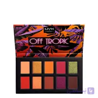 پالت سایه چشم نیکس مدل Off Tropic Shifting Sand شماره 02