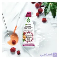 شیر مو عصاره بادام و روغن کرچک Botanic Therapy گارنیه حجم 250 میل