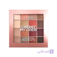پالت سایه 16 رنگ جدید Cherry My Cheri لورال