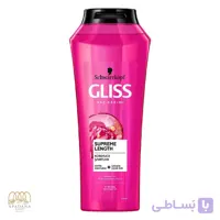 شامپو مو بلند گلیس شوارتسکف مدل Supreme Length حجم 500 میل