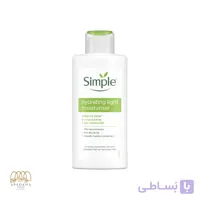 کرم مرطوب کننده و آبرسان سیمپل مدل 12 ساعته لایت حجم 125 میل