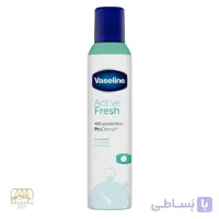 اسپری ضد تعریق زنانه وازلین مدل Active Fresh حجم 250 میل