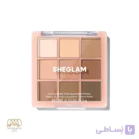 پالت سایه چشم ۹ رنگ شیگلم مدل Forever Matte