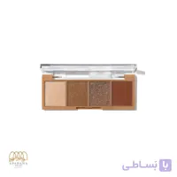 پالت سایه چشم چهار عددی شیگلم مدل Essential Square رنگ Veil