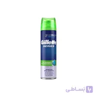 ژل اصلاح 3X Sensitive ژیلت Gillette حجم 200 میل