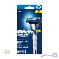 خود تراش ژیلت مچ تری توربو با دسته فلکس بال