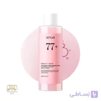 تونر اسنس مرطوب کننده و روشن کننده آنوا حاوی نیاسینامید و عصاره هلو حجم 250 میل