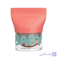 بالم لب و رژگونه جدید بی بی لیپس میبلین رنگ Innocent Peach