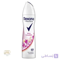 اسپري ضد تعريق زنانه 72 ساعته ركسونا مدل s.e-.y bouquet حجم 200 ميل