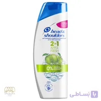 شامپو 2 در 1 ضد شوره و طراوت بخش هد اند شولدرز حاوی سیب سبز Apple Fresh حجم 450 میل