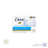 صابون لایه بردار ملایم داو وزن 90 گرم