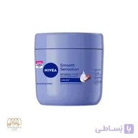 کرم مرطوب کننده دست و بدن نیوآ مدل Smooth Sensation حاوی شی باتر مناسب پوست خشک 400 میل