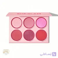 پالت رژگونه شیگلم مدل فلورال فلاش Floral flush Blushing Bouquet