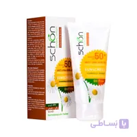 کرم ضد آفتاب رنگی فاقد چربی شون با رنگ بژ + SPF50