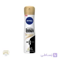 اسپری ضد تعریق زنانه نیوآ Black & White Silky Smooth حجم 150ml
