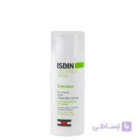 ژل کرم مرطوب کننده پوست چرب ایزدین مدل Everclean حجم 50 میل