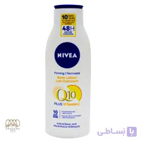 لوسيون سفت کننده بدن نيوآ مدل Firming Q10 + Vitamin C حجم 400 ميل
