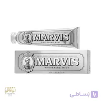 خمیر دندان سفید کننده مارویس مدل Whitening Mint حجم 85 میل