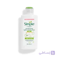 کرم آبرسان و مرطوب کننده لایت سیمپل حاوی SPF 15 حجم 125 میل