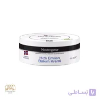 کرم مرطوب کننده نوتروژینا با جذب سریع مناسب پوست خشک و نرمال ۲۰۰ میل