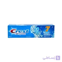 خمیر دندان به همراه دهانشویه کرست هفت کاره مدل Complete 7