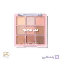 پالت سایه چشم ۹ رنگ شیگلم مدل Just Blushed