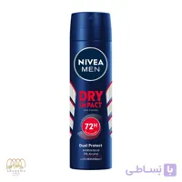 اسپری ضد تعریق مردانه نیوآ مدل Dry Impact حجم 150 میل
