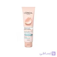 اسکراب صورت گل رز و نیلوفر آبی لورال مدل Refining Scrub Rare Flowers