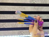 ست برس آرایشی مدل ماهی بسته 4 عددی(543)