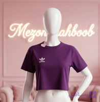 کراپ تیشرت زنانه آدیداس (Adidas) مدل اورجینالز | تریکو نخ پنبه | فری سایز