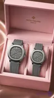 ساعت ست پatek Philippe Nautilus جفت مردانه و زنانه